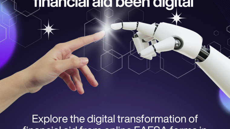 How long has financial aid been digital
