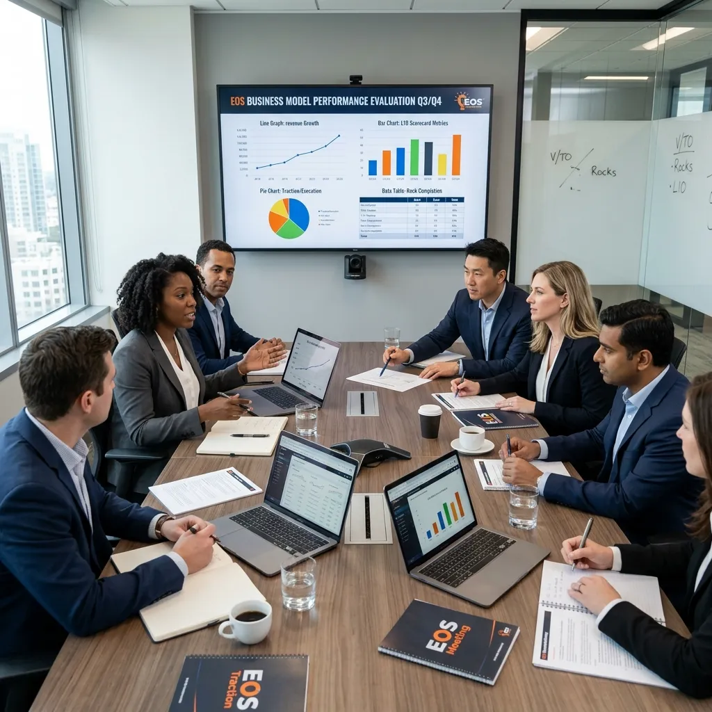 Evaluating the Outcomes of the eos business model